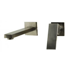 ALFI Single Lever Wallmount Bathroom Faucet Polished & Brushed - AB1468 - The Home Selection