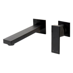 ALFI Single Lever Wallmount Bathroom Faucet Polished & Brushed - AB1468 - The Home Selection