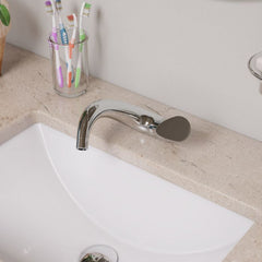 ALFI Single Lever Wave Bathroom Faucet Polished or Brushed - AB1572 - The Home Selection