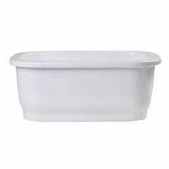 ALFI Small Rectangle Fireclay Undermount or Drop In Prep Sink - AB1218 - The Home Selection