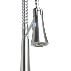 ALFI Solid Stainless Steel Commercial Spring Kitchen Faucet - AB2039S - The Home Selection