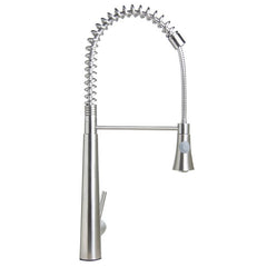 ALFI Solid Stainless Steel Commercial Spring Kitchen Faucet - AB2039S - The Home Selection