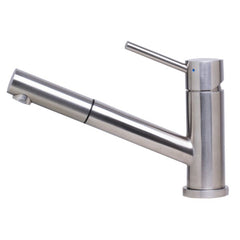 ALFI Solid Stainless Steel Pull Out Swivel Kitchen Faucet - AB2025 - The Home Selection