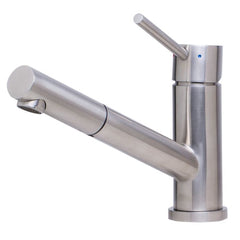 ALFI Solid Stainless Steel Pull Out Swivel Kitchen Faucet - AB2025 - The Home Selection