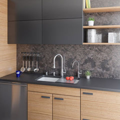 ALFI Solid Stainless Steel Two Mode Pull Down Kitchen Faucet - AB2034 - The Home Selection