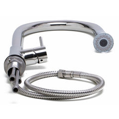 ALFI Solid Stainless Steel Two Mode Pull Down Kitchen Faucet - AB2034 - The Home Selection