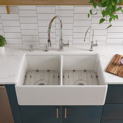 ALFI Solid Stainless Steel Two Mode Pull Down Kitchen Faucet - AB2034 - The Home Selection