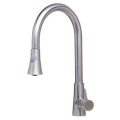 ALFI Solid Stainless Steel Two Mode Pull Down Kitchen Faucet - AB2034 - The Home Selection