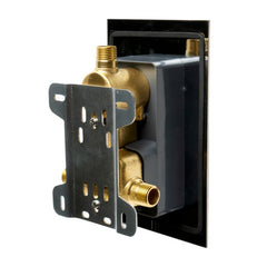 ALFI Square Knob 1 Way Bathroom Thermostatic Shower Mixer - AB2601 - The Home Selection