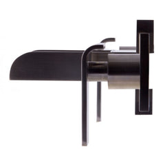 ALFI Widespread Wall Mounted Modern Waterfall Bathroom Faucet - AB1796 - The Home Selection