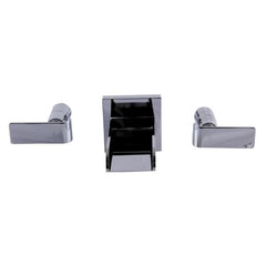 ALFI Widespread Wall Mounted Modern Waterfall Bathroom Faucet - AB1796 - The Home Selection