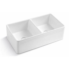 Alpha Fireclay Smooth-Front Apron/Farmhouse Sink - AW - The Home Selection