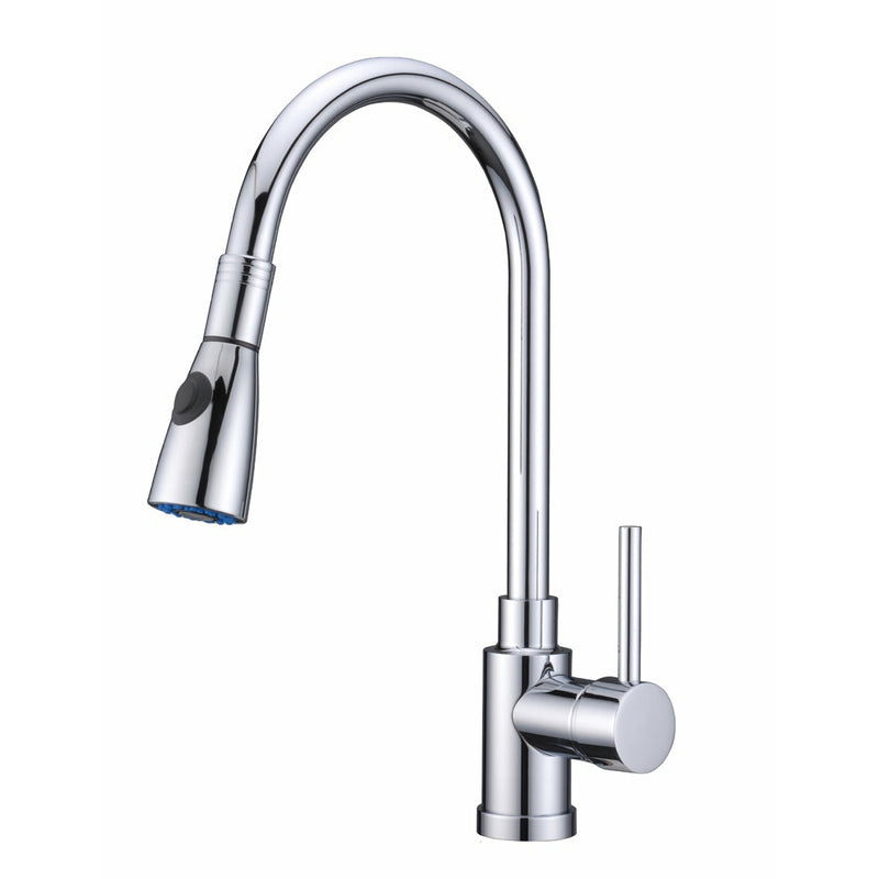 Alpha Goose Neck Pull-Out Faucet Model No. 78-599 - The Home Selection