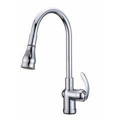 Alpha Goose Neck Pull-Out Faucet Model No. 92-599 - The Home Selection