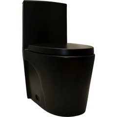 Alpha Model BT-CL120 – Black Water Efficient Elongated One-Piece Toilet - BT-CL120 - The Home Selection