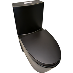 Alpha Model BT-CL120 – Black Water Efficient Elongated One-Piece Toilet - BT-CL120 - The Home Selection