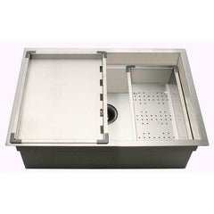 Alpha Special/Step Handmade Undermount Zero-Radius Sink - HUSP - The Home Selection
