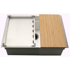 Alpha Special/Step Handmade Undermount Zero-Radius Sink - HUSP - The Home Selection