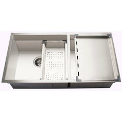 Alpha Special/Step Handmade Undermount Zero-Radius Sink - HUSP - The Home Selection