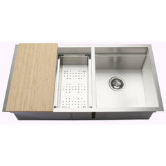 Alpha Special/Step Handmade Undermount Zero-Radius Sink - HUSP - The Home Selection