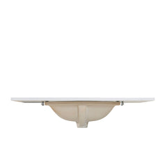 Altair 37" Single Sink Bathroom Vanity Countertop - Salerno in Aosta White - The Home Selection
