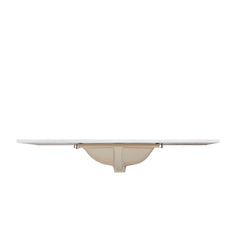 Altair 49" Single Sink Bathroom Vanity Countertop - Salerno in Aosta White - The Home Selection