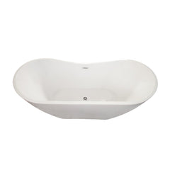 Altair Alana 70" x 32" Freestanding Soaking Acrylic Bathtub - The Home Selection