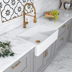Altair Farmhouse Sink : 30" Ceramic Farmhouse Sink - Treviso - The Home Selection