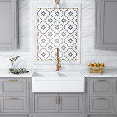Altair Farmhouse Sink : 33" Ceramic Farmhouse Sink - Cremona - The Home Selection