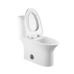 Altair Ibiza 1.6/1.1 GPF Dual Flush Elongated One-Piece Toilet in White - T328 - The Home Selection