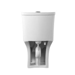 Altair Ibiza 1.6/1.1 GPF Dual Flush Elongated One-Piece Toilet in White - T328 - The Home Selection