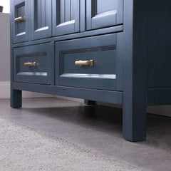 Altair Isla 48" Single Bathroom Vanity Set with Marble Countertop - The Home Selection