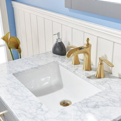Altair Ivy 30" Single Bathroom Vanity Set in Marble Countertop - The Home Selection