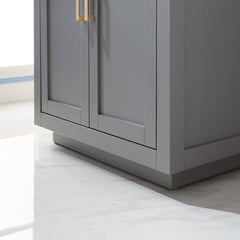 Altair Ivy 30" Single Bathroom Vanity Set in Marble Countertop - The Home Selection