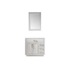 Altair Ivy 36" Single Bathroom Vanity Cabinet Only - 531036-CAB - The Home Selection