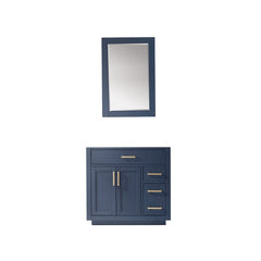 Altair Ivy 36" Single Bathroom Vanity Cabinet Only - 531036-CAB - The Home Selection