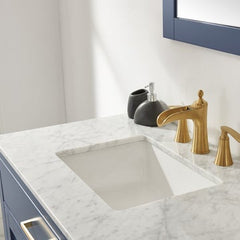 Altair Ivy 36" Single Bathroom Vanity Set in Marble Countertop - The Home Selection