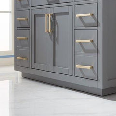 Altair Ivy 48" Single Bathroom Vanity Set in Marble Countertop - The Home Selection