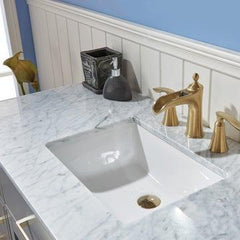 Altair Ivy 48" Single Bathroom Vanity Set in Marble Countertop - The Home Selection