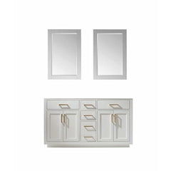 Altair Ivy 60" Double Bathroom Vanity Cabinet Only - 531060-CAB - The Home Selection