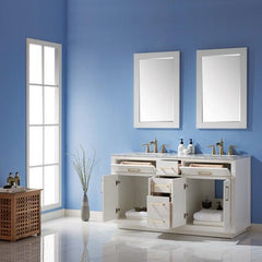 Altair Ivy 60" Double Bathroom Vanity Cabinet Only - 531060-CAB - The Home Selection