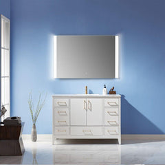 Altair Rectangle LED Mirror - Modern Frameless Vanity Mirror - Cosenza - The Home Selection