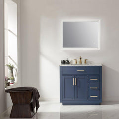 Altair Rectangle LED Mirror - Modern Frameless Vanity Mirror - Livorno - The Home Selection