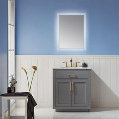 Altair Rectangle LED Mirror - Modern Frameless Vanity Mirror - Livorno - The Home Selection