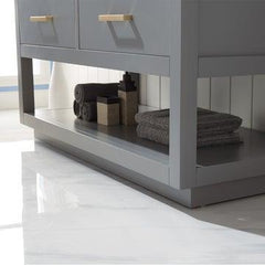 Altair Remi 48" Single Bathroom Vanity Set with Marble Countertop - The Home Selection