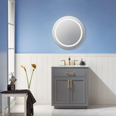 Altair Round LED Mirror - Modern Frameless Vanity Mirror - Padova - The Home Selection