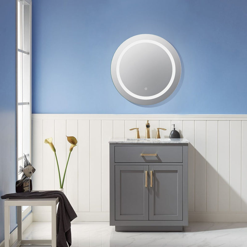 Altair Round LED Mirror - Modern Frameless Vanity Mirror - Padova - The Home Selection
