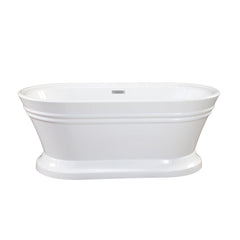 Altair Solace 67" x 31" Freestanding Soaking Acrylic Bathtub - The Home Selection