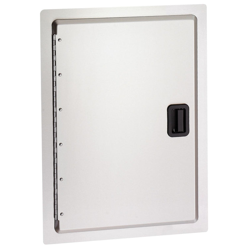 AOG 17-Inch Vertical Single Access Door With Black Handles - 24-17-SD