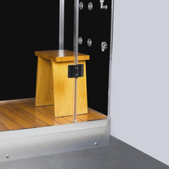 Athena WS-112 Steam Shower-Sliding Door - WS-112 - The Home Selection